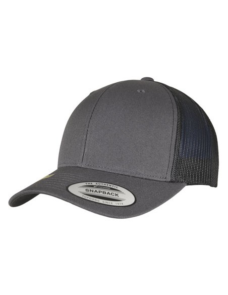 FLE-6606RT-YP Classics Recycled Retro Trucker Cap 2-Tone 2